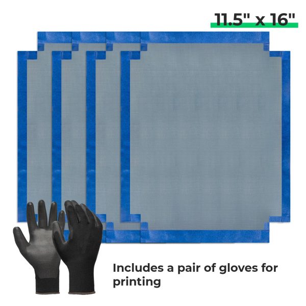 200 Mesh Coated Screen (4pcs) 11.5  x 16  Supply