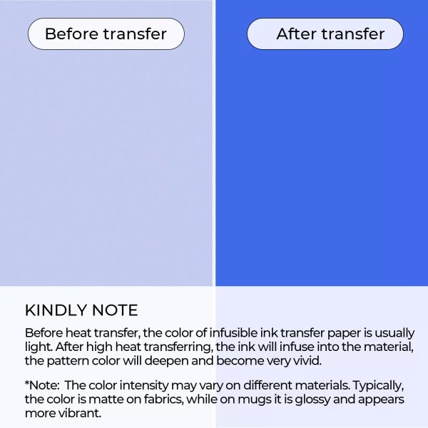 Solid Color Infusible Ink Transfer Sheets (14pcs) Online Hot Sale - Image 3
