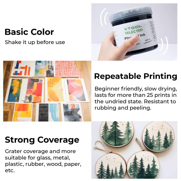 Oil-Based Screen Printing Ink Set (4 Colors) Fashion - Image 4