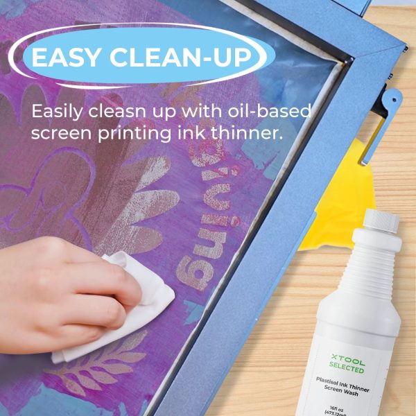 Oil-Based Screen Printing Ink Set (4 Colors) Fashion - Image 5