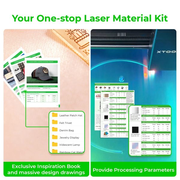 Ultimate Laser Material Kit (159pcs) For Discount - Image 5