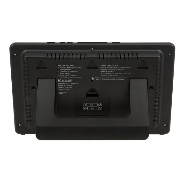 513-1417BSV2 Atomic Digital Wall Clock Online - Image 5