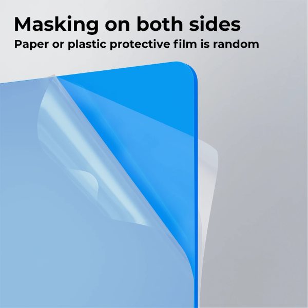 1 8  Cobalt Blue Translucent Glossy Acrylic Sheet Plexiglass (3pcs) Online Hot Sale - Image 5