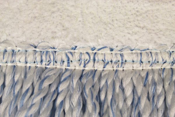 CleanAide® 18-inch Coral Weave Microfiber Mop Pad with Rope Border Online - Image 5
