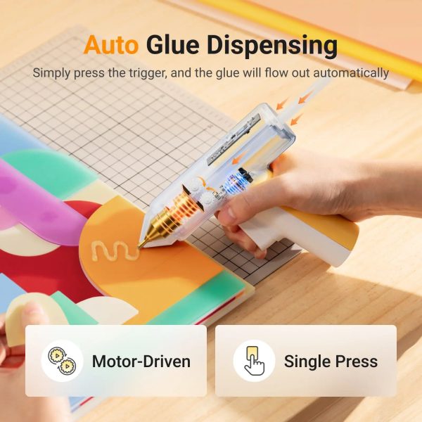 CraftMate Cordless Hot Glue Gun with 30 Glue Sticks Cheap - Image 3