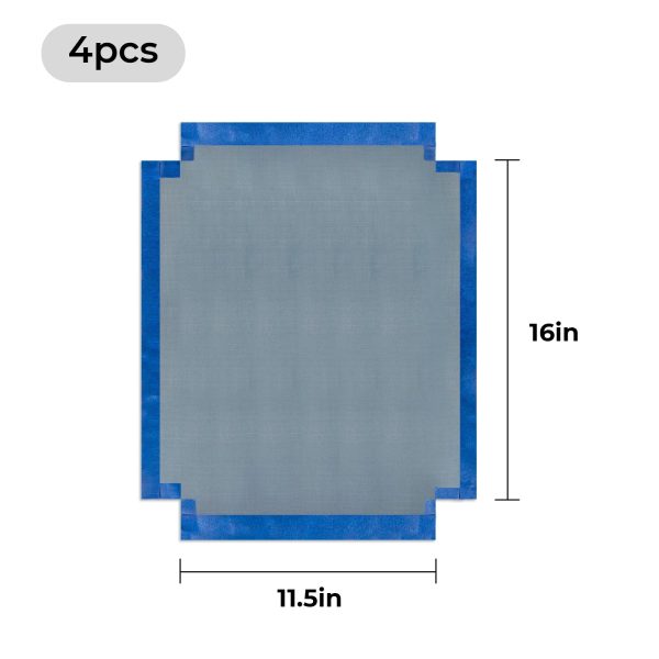 200 Mesh Coated Screen (4pcs) 11.5  x 16  Supply - Image 3