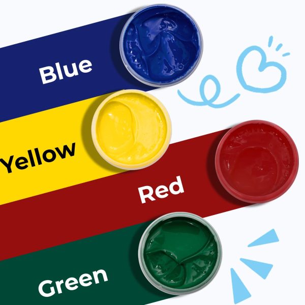 Oil-Based Screen Printing Ink Set (4 Colors) Fashion - Image 3
