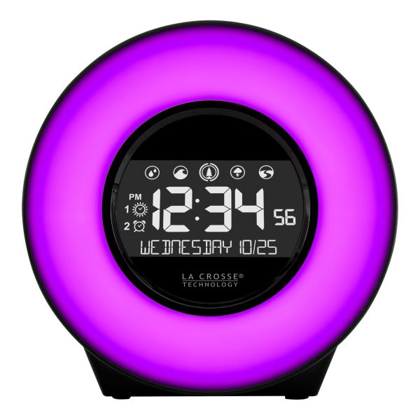 C85135 Mood Light and Nature Sound Alarm Clock Online Hot Sale - Image 5