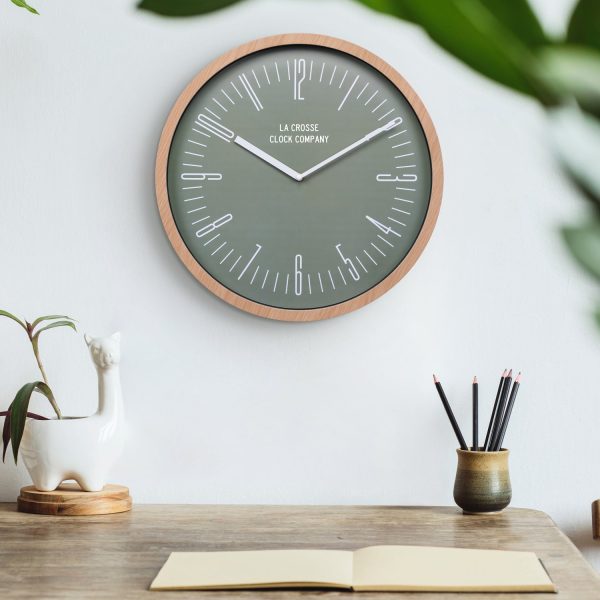 404-3041D 16-inch Ellwood Wall Clock For Cheap - Image 5