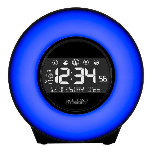 C85135 Mood Light and Nature Sound Alarm Clock Online Hot Sale - Image 3