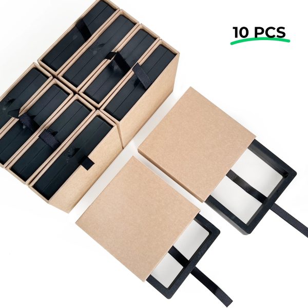 Black Floating Frame with Kraft Box (10pcs) Discount - Image 4