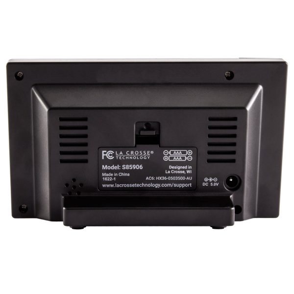 317-1909 Alarm Clock Charging Station with two USB Charging Ports Hot on Sale - Image 3