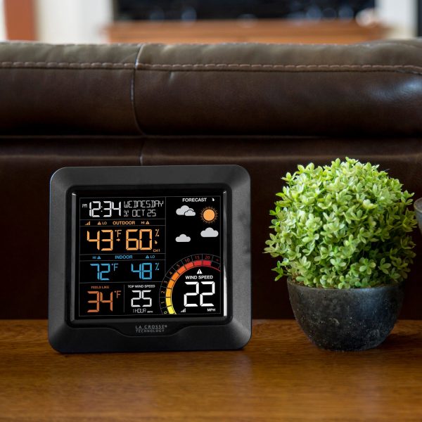 327-1417V2 Color Wind Speed Weather Station Sale - Image 4