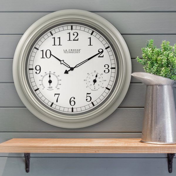 WT-3181PL-Q 18-inch Indoor Outdoor Wall Clock Cheap - Image 4