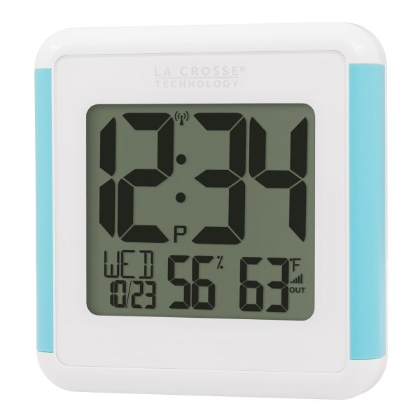 515-1912 Shower Cube Atomic Digital Wall Clock Online Hot Sale - Image 2