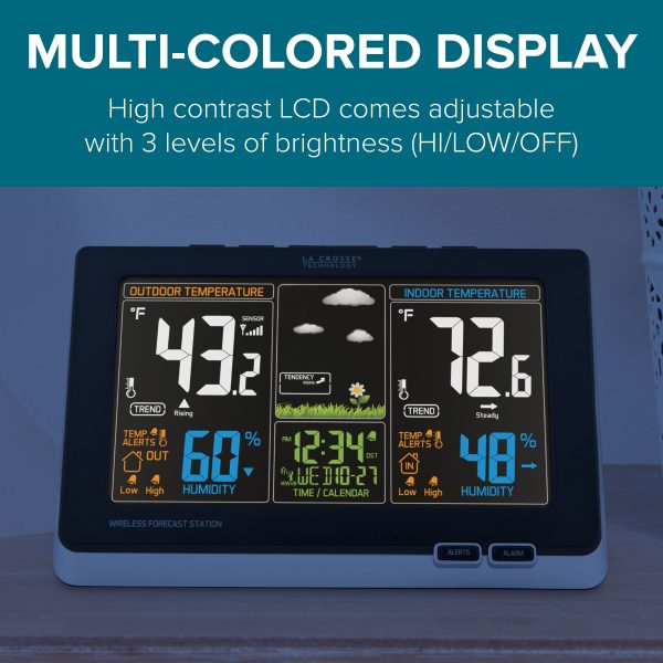 308-1414BV3 Wireless Color Weather Station Online Sale - Image 2