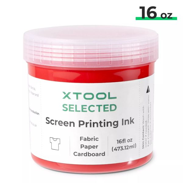 Red Screen Printing Ink (16oz) on Sale