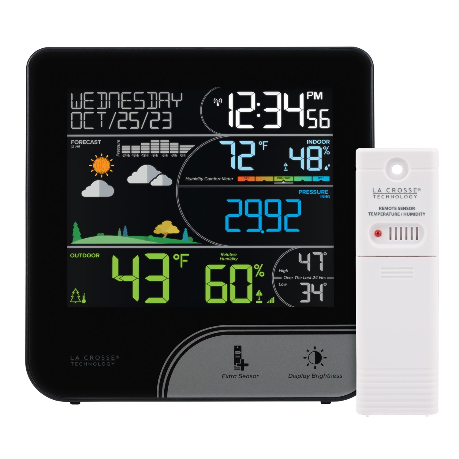 S73071 Wireless Color Weather Station Online now